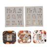 ABOOFAN Halloween Cake Witch Ghost Pumpkin Letters Silicone Fondant 2pcs Light Grey Easy to Use Clean view 4