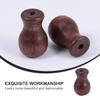 12Pcs Wooden Cord Tassels for Window Blinds Chic Pull Ends Knobs Easy to Install Wood Cord Pulls for Curtains and Shades for Home view 3
