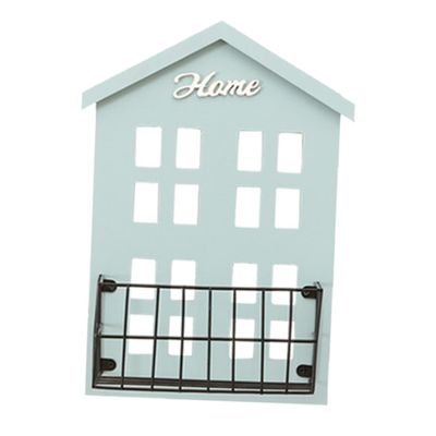 IMIKEYA Wall Rack Storage Grill Basket Fashion Storage Basket Creative Storage Holder Decorative Storage Rack Key Rack for Wall