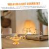 DOITOOL 4pcs Vintage Ornamental Table Centerpiece Lamp for Unique Home Decoration Retro Craft Design for Living Room Nightstand and Banquet Table Adornment view 3