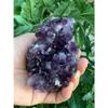 Deep Purple Amethyst Cluster from Uruguayan, Amethyst Geode, Raw Amethyst (4-5 lbs) view 3
