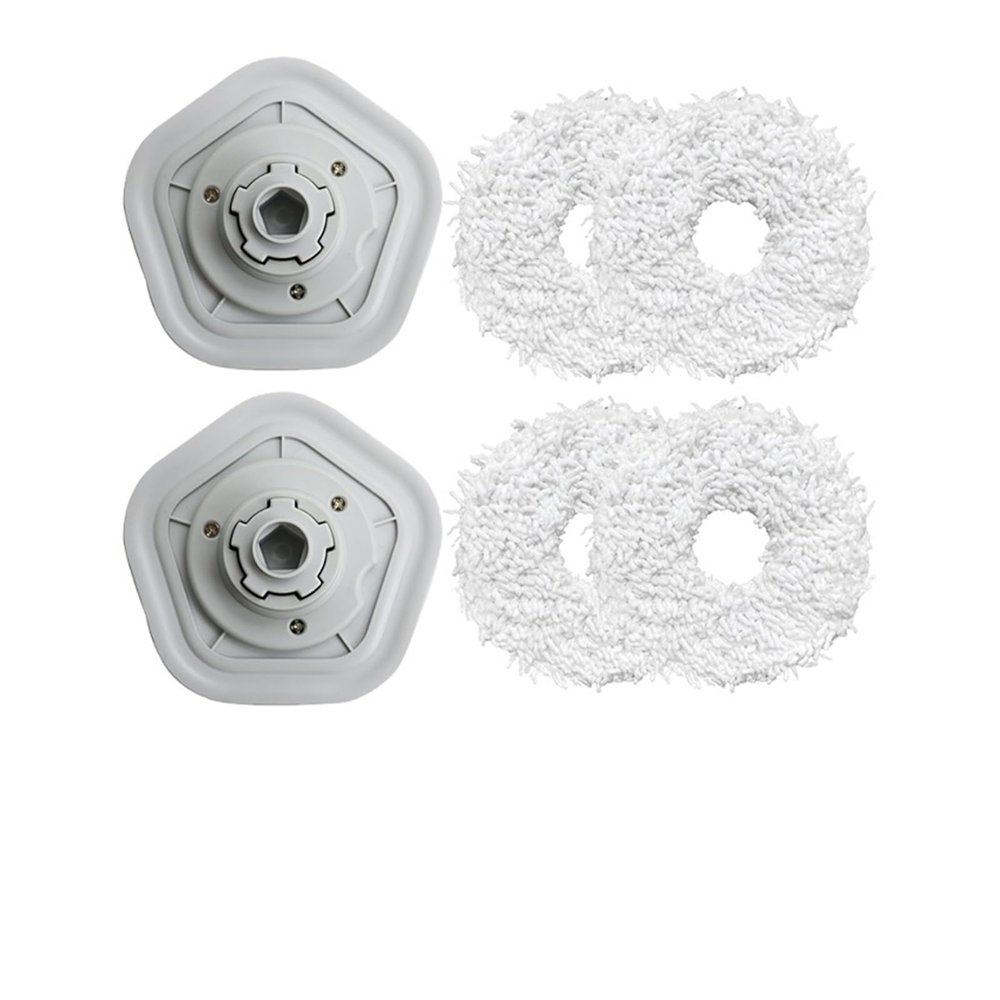 Cleaning Mop Replacement Accessories Household Spare Parts are Applicable Compatible with Xiaomi Dreame W10 Robot Vacuum Cleaner (Color : 6pcs)