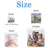 LEECUM Custom Fridge Magnet Square Photo Refrigerator Magnets Office Kitchen School Metal Locker Toolbox Decoration Square 1Pcs (4 inch) view 2