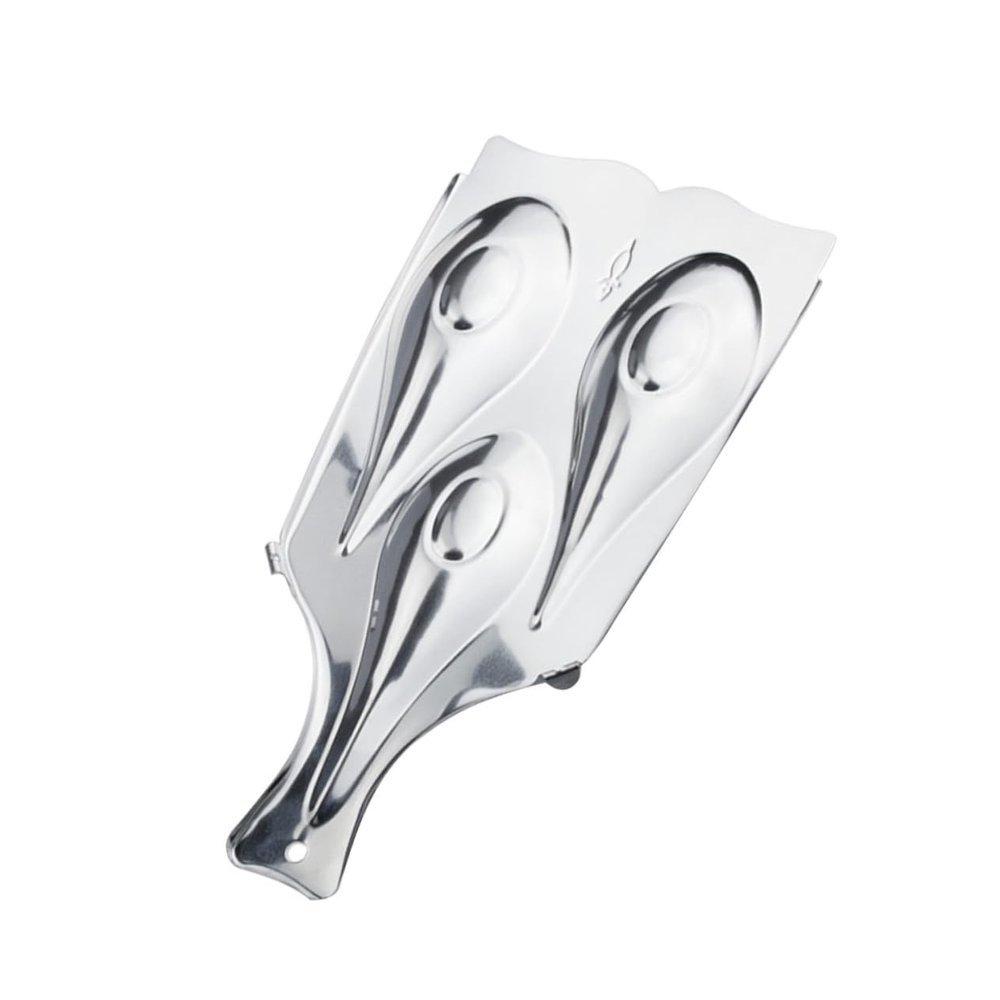 HOMSFOU 3 Kitchen Utensil Rest Spoon Rests for Kitchen Spoon Holder Stainless Steel Small Tools