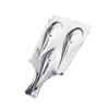 HOMSFOU 3 Kitchen Utensil Rest Spoon Rests for Kitchen Spoon Holder Stainless Steel Small Tools view 1