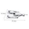 HOMSFOU 3 Kitchen Utensil Rest Spoon Rests for Kitchen Spoon Holder Stainless Steel Small Tools view 2