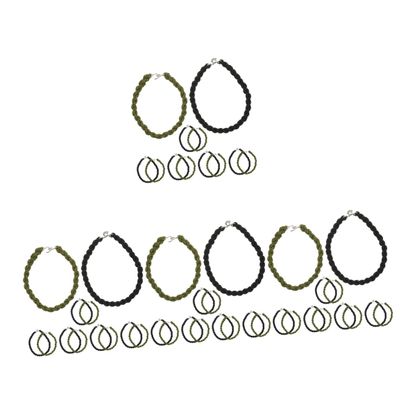 Sosoport 48pcs Reusable Blousing Straps for Outdoor Activities Compact Trouser Leg Strap
