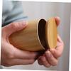 Cabilock 5pcs tea sugar canister airtight coffee container tea tin coffee bean jar kitchen canisters for countertop ceramic coffee canister sealed can storage wood bamboo view 3