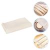 HOMSFOU 2pcs Cotton Proofing Cloth, Reusable Baking Cloth for French Bread, Baguettes, Loaves, Dough, 17.71 X 14.17 Inch view 3