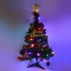 2 FT Artificial Mini Tabletop Christmas Tree Green with Multi Color LED Light view 2