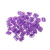 EXCEART 80pcs DIY Alphabet Cookie Cutters Plastic Biscuit Mould Cookie Cutters for Fondant Cake Decorations view 3