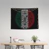 Wall Decoration Tapestry-Mexico Aztec Calendar Tapestry Wall Hanging,Hippie Art Tablecloths 29x37 Inches For Bedroom Dorm Living Room view 3