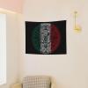 Wall Decoration Tapestry-Mexico Aztec Calendar Tapestry Wall Hanging,Hippie Art Tablecloths 29x37 Inches For Bedroom Dorm Living Room view 4