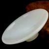 188ml Chinese Handmade Natural White Jade Gaiwan Cup Goblet Wineglass Tea Set view 4