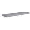 WEHUOSIF Floating Wall Shelves 2 pcs Gray,Display Shelf,Storage Shelf,Bedroom Wall Shelf,Photo Wall Shelf,Flower Shelf,Toys Shelf,for Restaurant,Kitchen,Bar,Home,35.4"x9.3"x1.5" MDF view 2