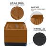ANNKUT Bed Furniture Risers 3 inch, Square Adjustable Risers Blocks for Bed Sofa Table and Couch Lift to 1.5 or 3 inchHeavy Duty Support Up to 1,300 Lbs (4 Pack-Brown) view 2