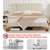 ANNKUT Bed Furniture Risers 3 inch, Square Adjustable Risers Blocks for Bed Sofa Table and Couch Lift to 1.5 or 3 inchHeavy Duty Support Up to 1,300 Lbs (4 Pack-Brown) view 4