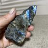 AAKOMA Natural Stone and Crystal Light Labradorite Original Grinding Wicca Gift Specimen Ornments for Home Decoration view 3