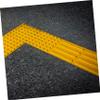 Healifty 5pcs Paving Sidewalk Boards Tactile Paving Tiles Street Blind Boards Sidewalk Boards for Pathway Garden Paver Tiles Paving Blind Bricks Patio Blind Boards PVC Paving Bricks Floor view 2