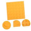 Healifty 5pcs Paving Sidewalk Boards Tactile Paving Tiles Street Blind Boards Sidewalk Boards for Pathway Garden Paver Tiles Paving Blind Bricks Patio Blind Boards PVC Paving Bricks Floor view 3
