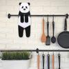 AGRIMONY Funny Panda Hand Towels for Bathroom Kitchen - Cute Decorative Decor Hanging Washcloths Face Towels Super Absorbent Soft - Housewarming Birthday Christmas Fun Gifts for Women Panda Lovers view 4