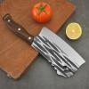 Chopping and cutting kitchen knife Hand-forged household kitchen knife for slicing meat for chefs view 4