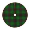 DKJlitter Christmas Tree Skirt, Scottish Clan Fife District Tartan Plaid Xmas Tree Skirts Mat Farmhouse Rustic Xmas Holiday Indoor Party Outdoor Decoration 30 inches view 2