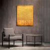1776 United States Declaration of Independence Canvas Poster Modern Aesthetic Picture Wall Art Home Office Decoration Painting Holiday Gift (Unframed,1620inch) view 3
