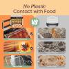 COSORI Food Dehydrator for Jerky, 176F Temperature Control, 5 Stainless Steel Trays Dryer Machine, 4 Presets, 48H Timer, for Dog Treats, Meat, Fruit, Veggies, Snacks,Bright-Silver view 4