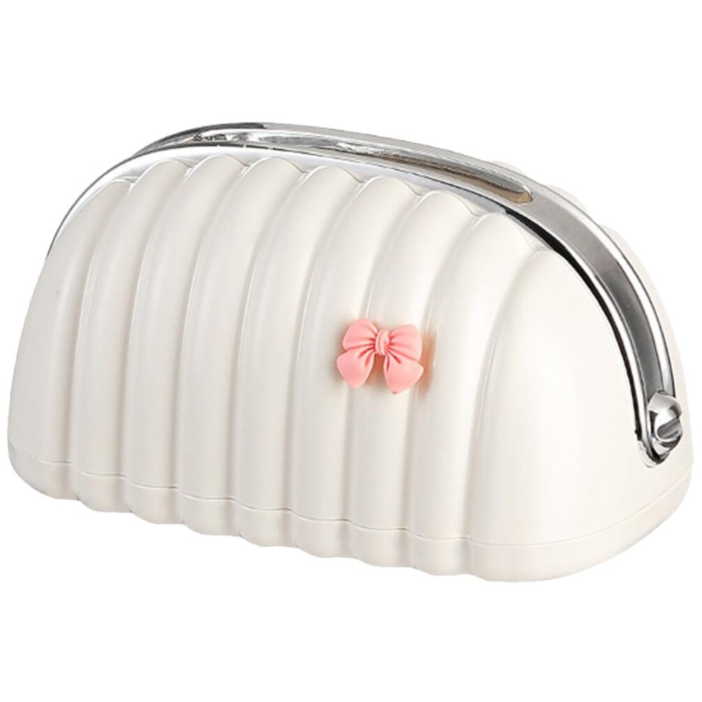 Alipis Decorative Shell Shape Tissue Holder Tissue Organizer Box for Home Compact Design for Easy Use Countertops Dresser Nightstand and More