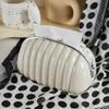 Alipis Decorative Shell Shape Tissue Holder Tissue Organizer Box for Home Compact Design for Easy Use Countertops Dresser Nightstand and More view 2