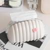 Alipis Decorative Shell Shape Tissue Holder Tissue Organizer Box for Home Compact Design for Easy Use Countertops Dresser Nightstand and More view 3