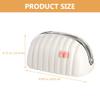 Alipis Decorative Shell Shape Tissue Holder Tissue Organizer Box for Home Compact Design for Easy Use Countertops Dresser Nightstand and More view 4