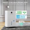 Kesnos 80 Pints Energy Star Dehumidifier for Home, Basement with Drain Hose, Front LED Display and 1.06 Gal Water Tank, Ideal for Large Room up to 5,500 Sq. Ft., Featuring Auto Defrost, Timer Function view 3