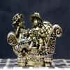 Handcrafted Resin Couple Showpeice for Home Dcor/Gifting/Table Dcor by univastram view 2