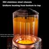 Commercial Hot Chocolate Maker Machine Chocolate Dispenser Warmer for Heating Chocolate Coffee Milktea,Chocolate Heating and Mixing Machine Temperature Adjustable,220V-10L view 2