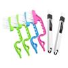 Kichvoe 6pcs Multifunctional Crevice Cleaning Brushes for Kitchen and Bathroom Ergonomic Design Sturdy and Materials for Windows Bathtubs and Hard Reach Gaps view 2