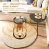 DECORN Portable Convection Personal Kerosene Heater for 200 Square Feet of Indoor or Outdoor Use, Camping Kerosene Stove, Camping Oil Heaters, White view 2
