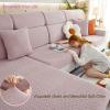 2026 New Wear-Resistant Universal Washable Stretch Couch Cushion Covers Sofa Covers for Sectional Sofa Slipcovers (Pink,Pillow Cover) view 3