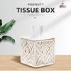 Paper Towel Box, Household Paper Towel Box, Creative Cotton Rope Woven Paper Box 15 * 14 * 14 view 2