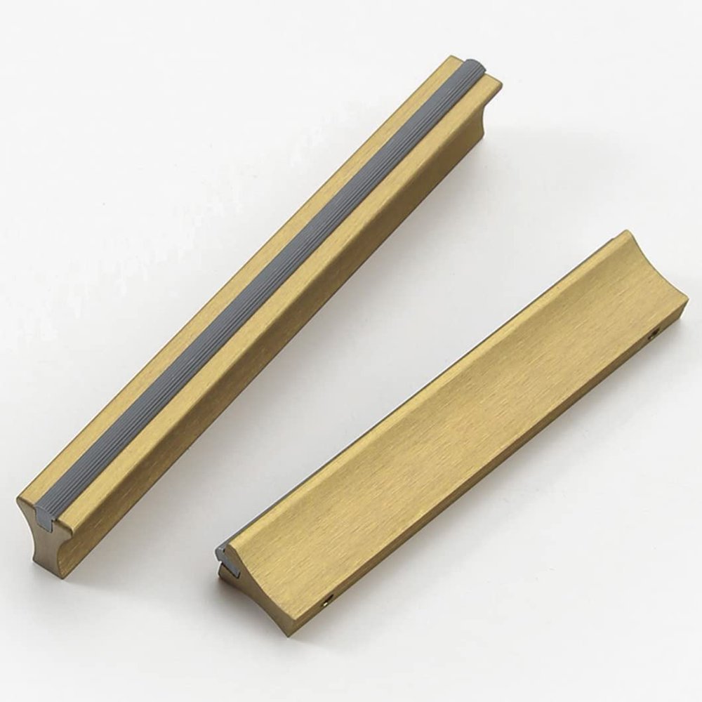 Cabinet Pull HandlesConcealed HandlesAluminum Alloy Furniture Handles 2 Pcs Cupboard Door Pull Handles Solid Cabinet Drawer Pull Knobs, for Bathroom Kitchen Bedroom Wardrobe (Length 600mm) ( Size :