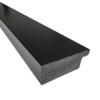 Amanti Art Black Bathroom Mirror for Over Sink, 27x21 Brushed Black Rectangle Vanity Mirror, Medium Modern Frame, Hangs Horizonally and Vertically, Bathroom Wall Decor, Beveled Edge view 2