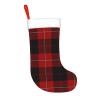 Yssammns Christmas Stockings, Old Scotsman Clan Cunningham Tartan Plaid Christmas Fireplace Hanging Stockings Classic Stockings for Family Holiday Xmas Party Decorations view 2