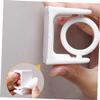 WOONEKY Curtain Rod Holder Window Pole Bracket Nail- Rotatable Sturdy for Bedroom Living Room Office view 2