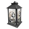 Black and White Pumpkins Lantern view 1