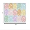 Flagship Carpets Pastel Rainbow Smileys Educational Area Rug for Kids Room Seating Dcor, Children's Classroom, Play Carpet for Teaching and Playroom, 7'6" x 12', Multi view 3