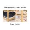 GRFIT Entryway Shoe Rack 5 Tier Shoe Rack Metal Storage Stand Shelf Organizer Space-Saving and Versatile Rack for Living Room Bedroom Kitchen Shoe Organizer (Size : 1) view 4