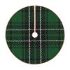 DKJlitter Christmas Tree Skirt, Scottish Clan MacLean Green Black Hunting Tartan Xmas Tree Skirts Mat Farmhouse Rustic Xmas Holiday Indoor Party Outdoor Decoration 30 inches view 2