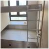 Emergency Egress Ladder for Window Well, Attic Loft Ladder Wall Mount, Industrial Iron Pipe Bunk Bed Ladder Indoor Outdoor Climbing Ladders, College Basement, 330LBS Load Capacity ( Color : White , Si view 1