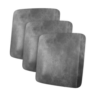 ANARACHON Leather Look Couch Cushion Covers Sofa Seat Slipcovers Sets Couches Furniture Protector for Sectional Armchair Loveseat Pets Kids Stretch Spandex Fabric (3 Cushion XL Sofa, Light Grey)